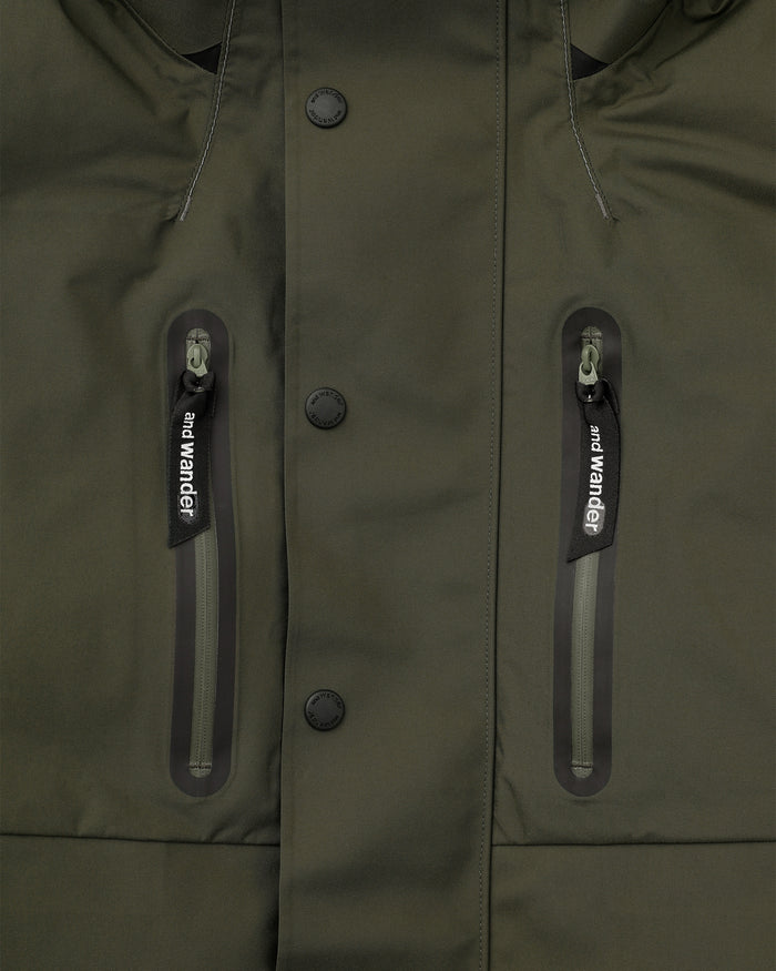 Rain Proof Down Jacket D.Khaki