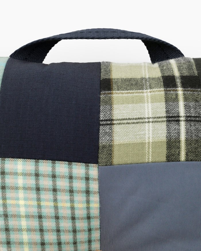 Recycled Froebel Cushion Multi / Tan
