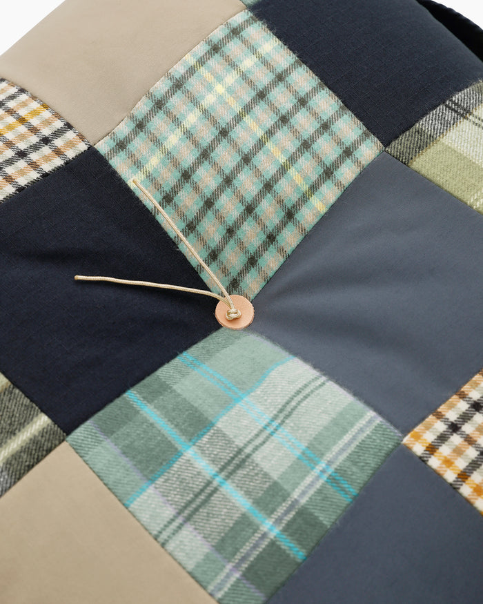 Recycled Froebel Cushion Multi / Tan
