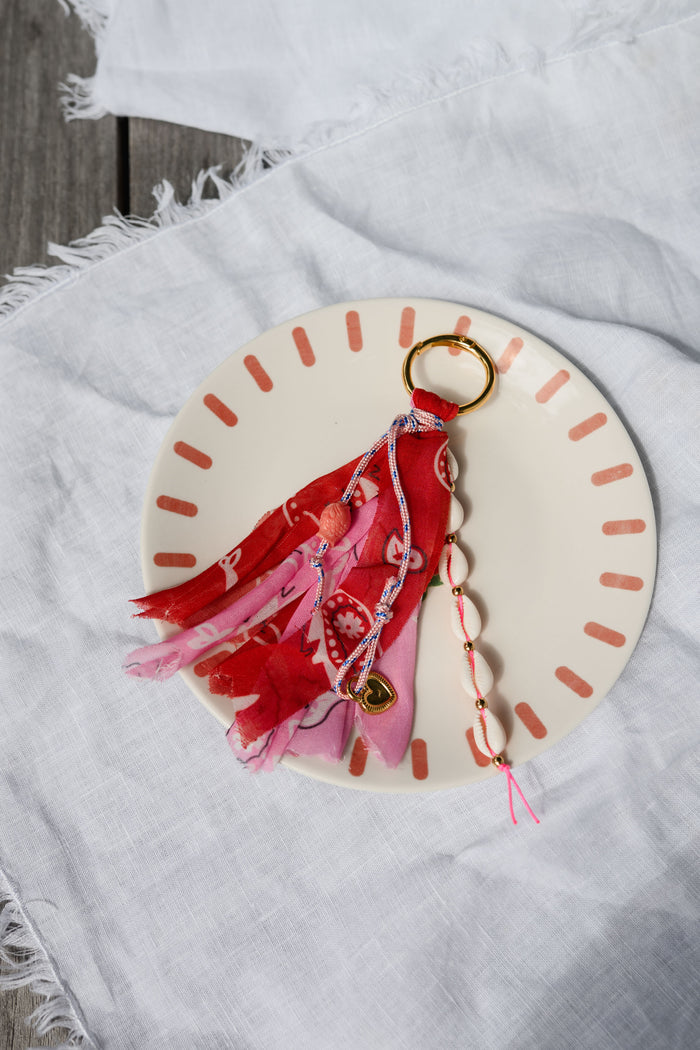 Red Caith Bag Charm