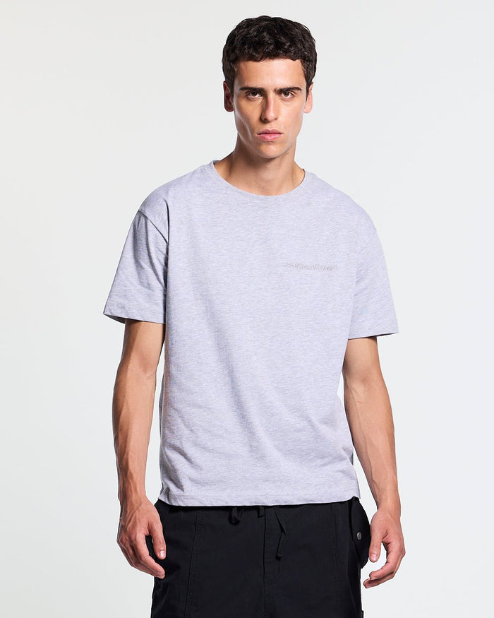 REGULAR BASIC TEE PACK - basic tee three-pack, front view on male model - Cold Culture