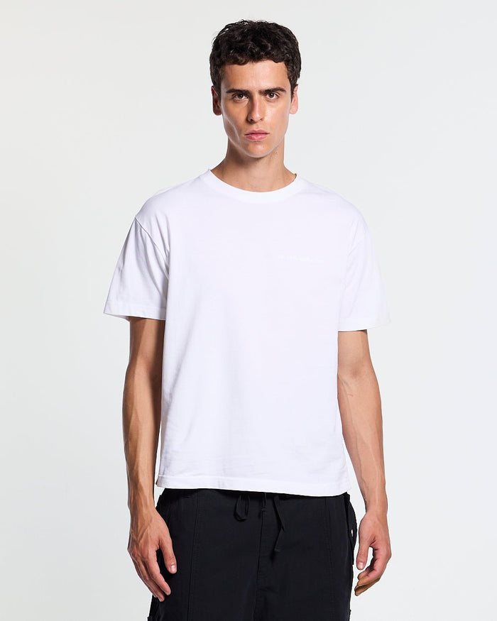 REGULAR BASIC TEE PACK - basic tee three-pack, front view on male model - Cold Culture