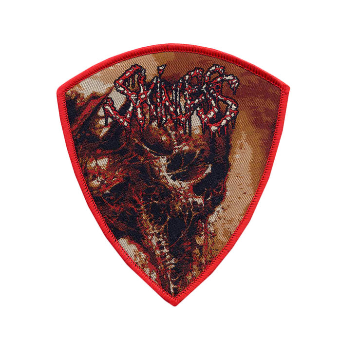 skinless Savagery Shield Red Patch
