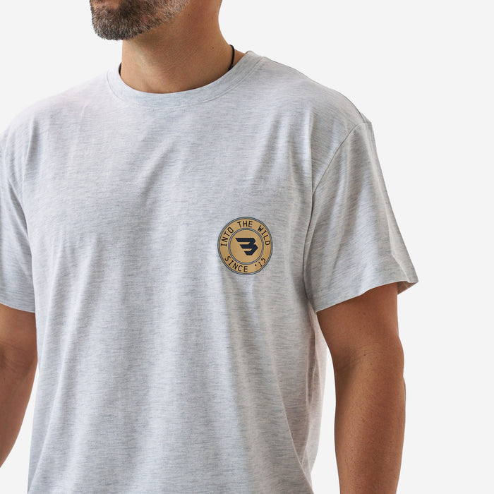 Short Sleeve Tee - Into The Wild - Ash Grey