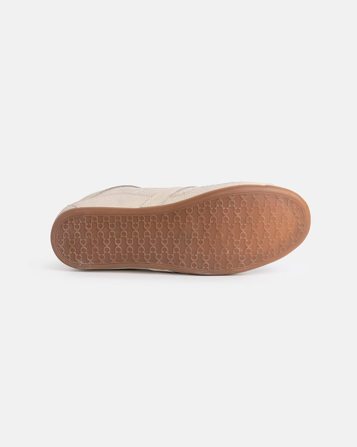 SILENT CODE SNEAKERS SUEDE WHITE - Cold Culture