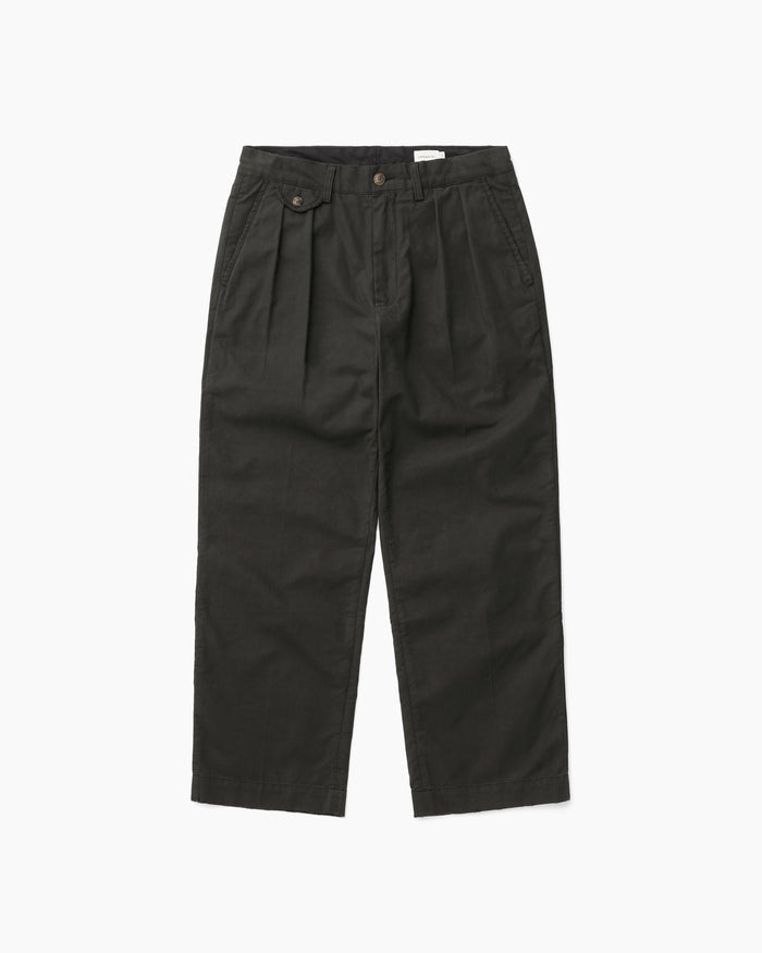 Slub Common Pant Faded Black