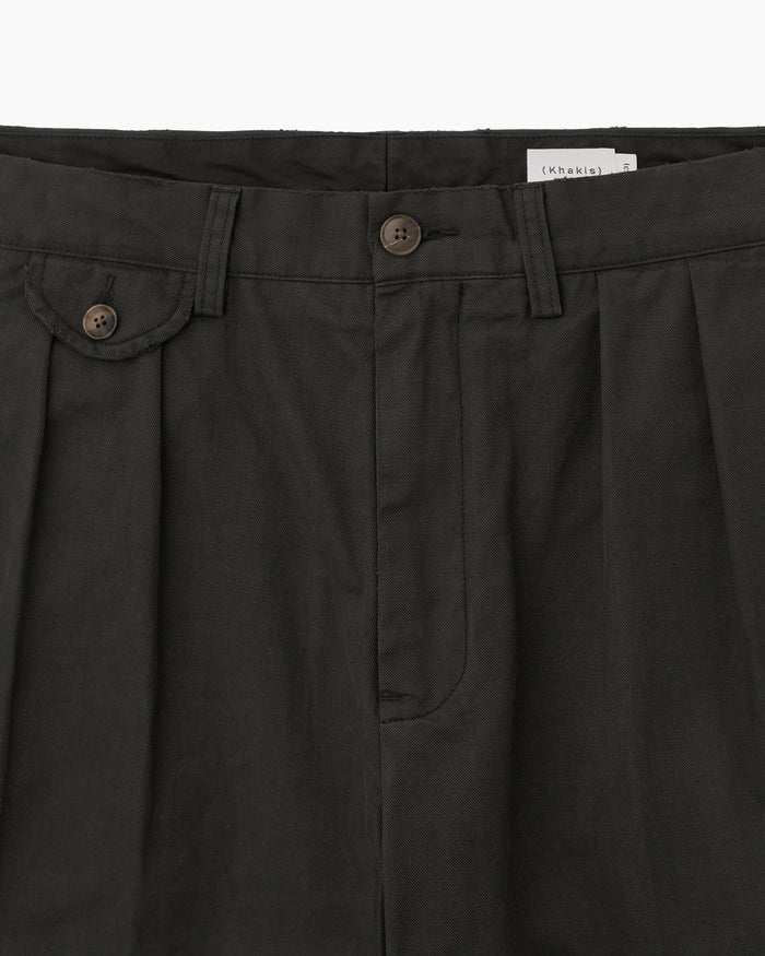 Slub Common Pant Faded Black