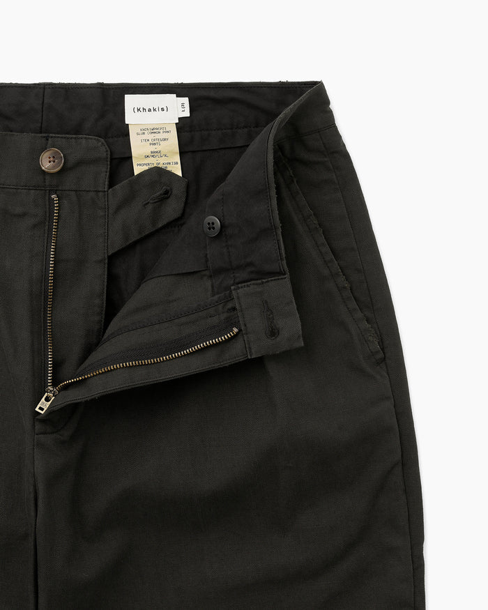 Slub Common Pant Faded Black