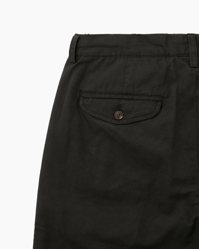 Slub Common Pant Faded Black