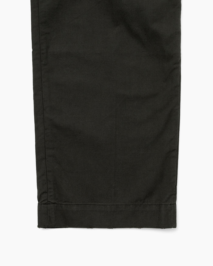 Slub Common Pant Faded Black