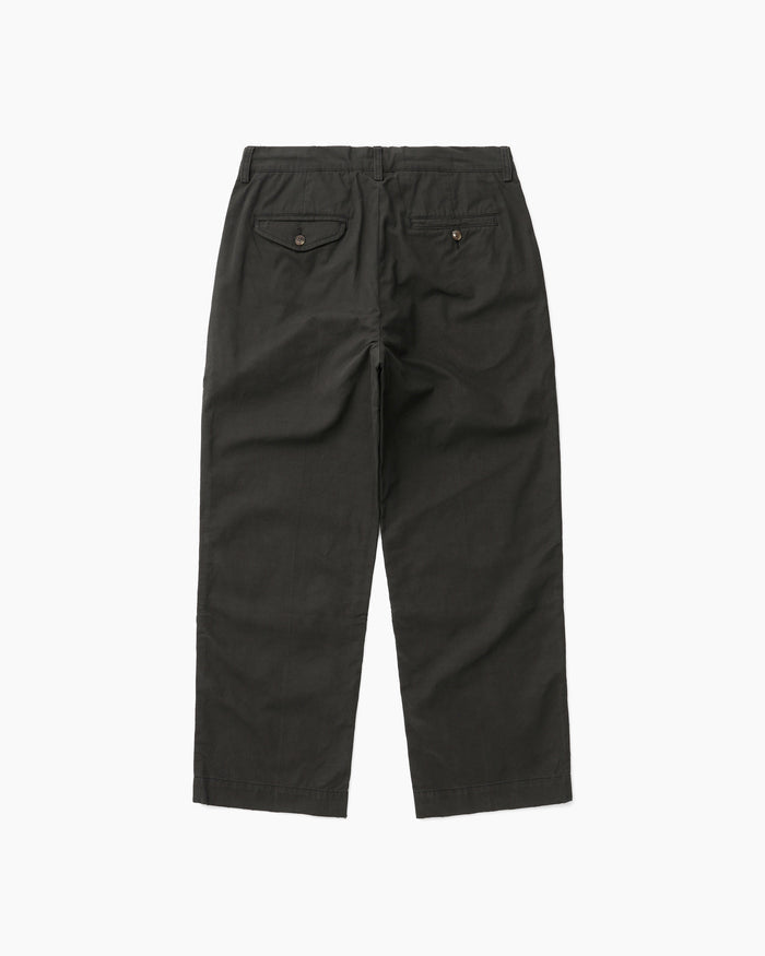 Slub Common Pant Faded Black