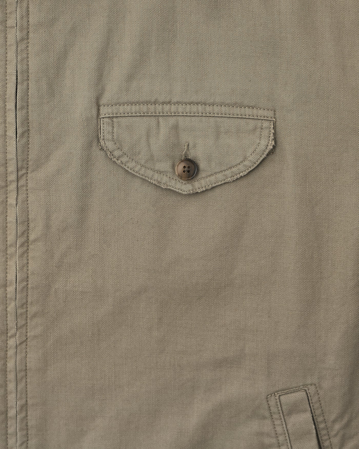 Slub Swing Jacket Covert Grey