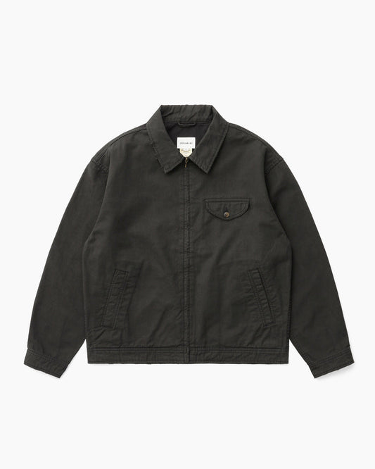 Slub Swing Jacket Faded Black