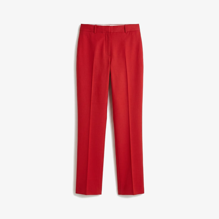 Red pants on a white background