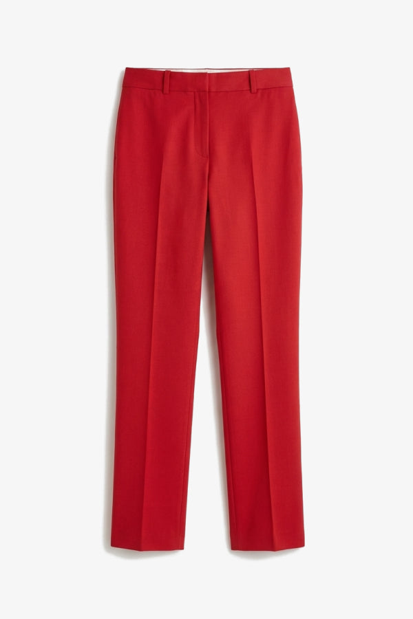 Red pants on a white background. | Still | Exclude
