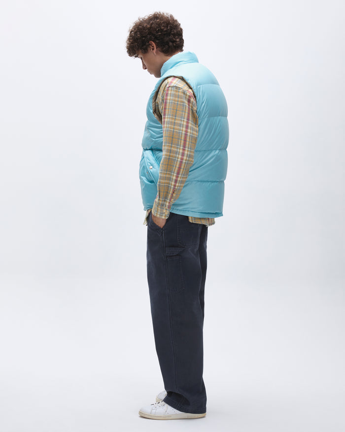 Snowfield Down Vest Sky
