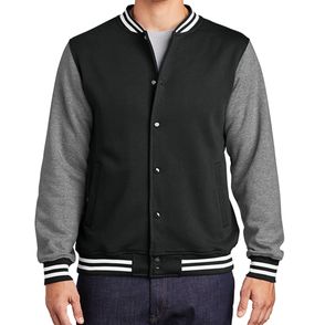 Sport-Tek Fleece Letterman Jacket
