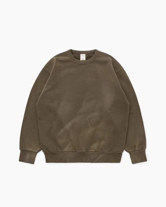 Stained Crewneck Brown