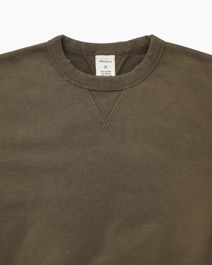 Stained Crewneck Brown