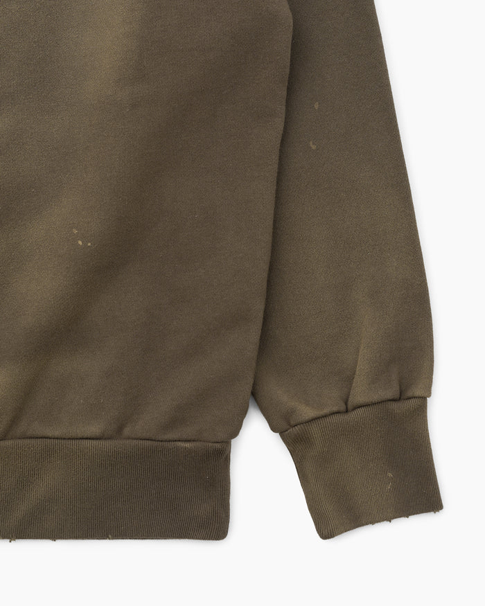 Stained Crewneck Brown