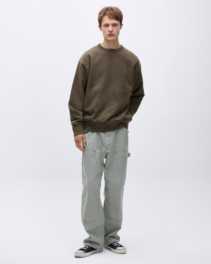 Stained Crewneck Brown