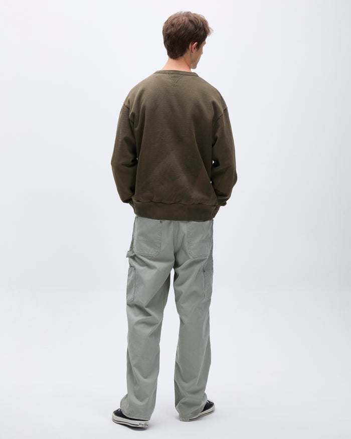 Stained Crewneck Brown