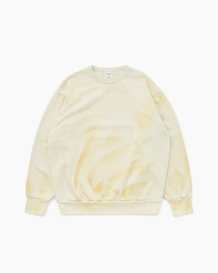 Stained Crewneck Ivory