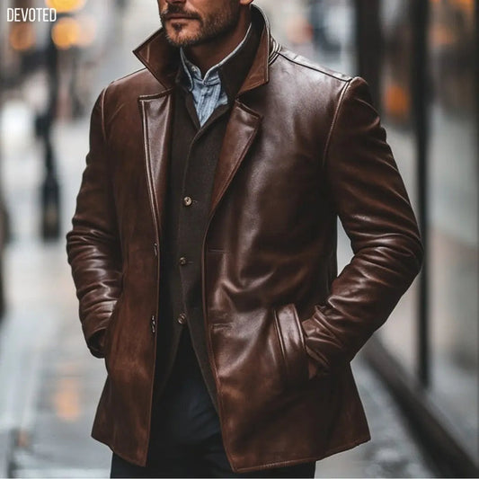 Stallion Coat Nappa Leather