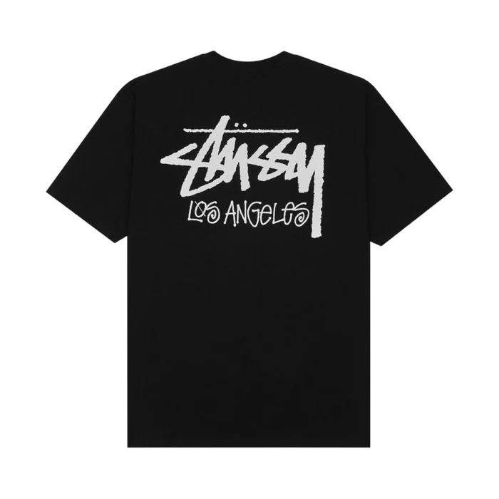 STUSSY LOS ANGELES TEE BLACK