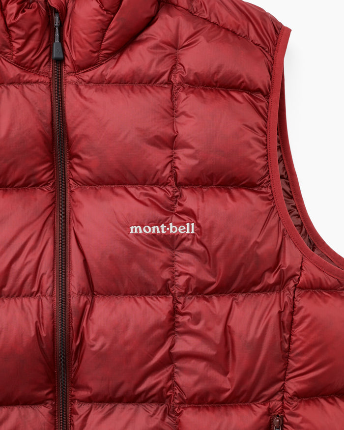Superior Down Vest Men's Wine Red