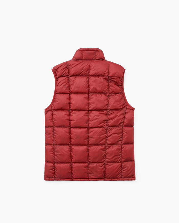 Superior Down Vest Men's Wine Red