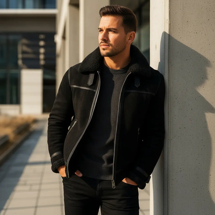 Supermarine Jacket Nappa Suede