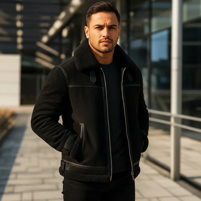 Supermarine Jacket Nappa Suede