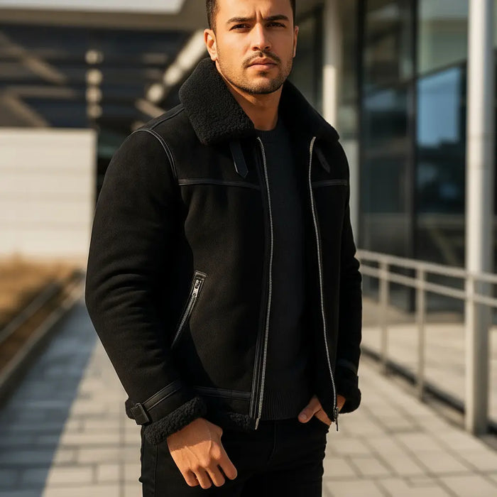 Supermarine Jacket Nappa Suede