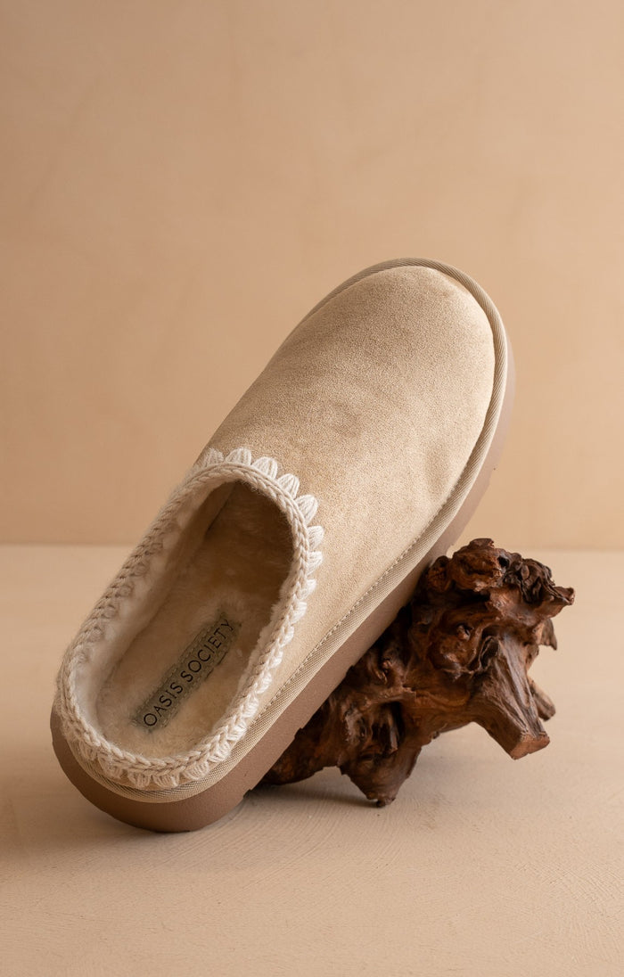 The Brandi - Platform Cozy Mule Slippers