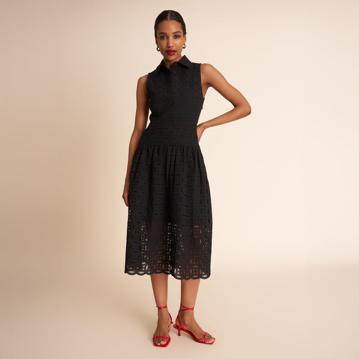 women in black dress | Lead
