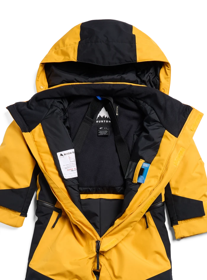 Product image of Burton Toddlers' Outbeam GORE-TEX 2L One Piece[Variant:Goldenrod / True Black]