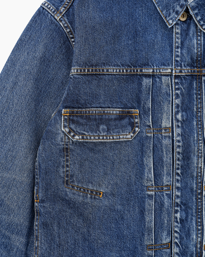 Trucker Blouson Indigo