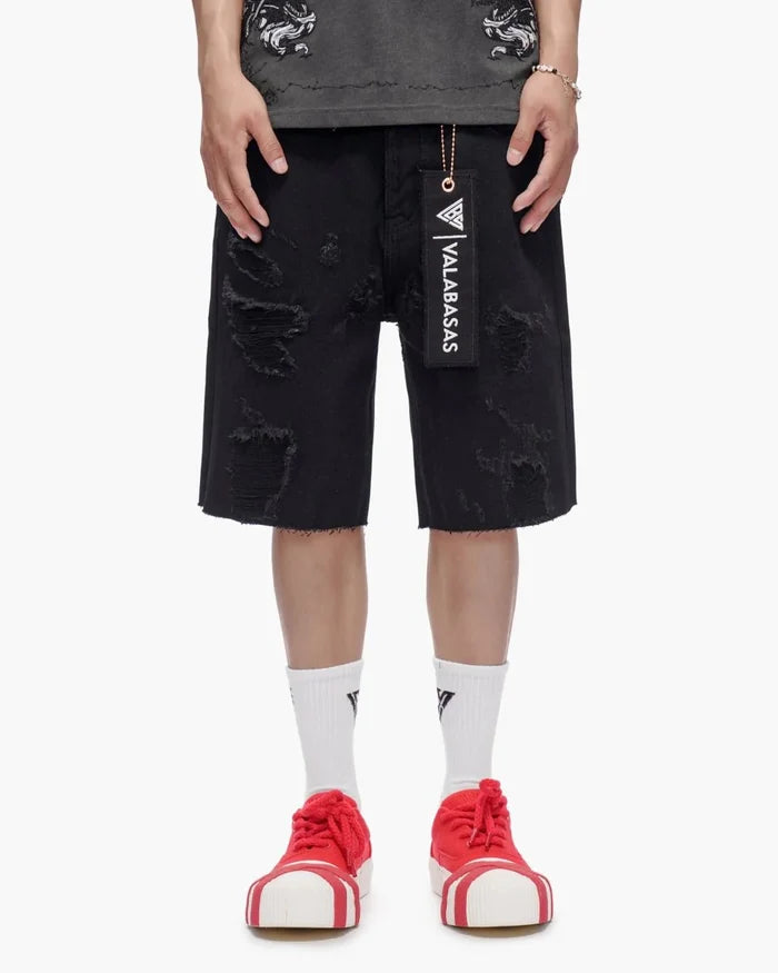 VALABASAS COMPASS SHORTS JET BLACK