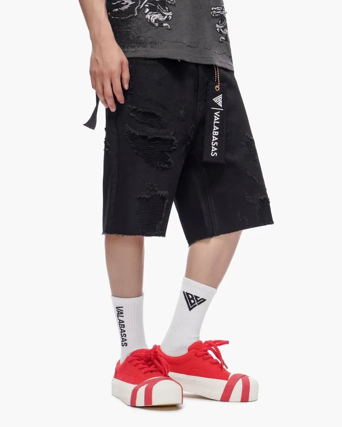 VALABASAS COMPASS SHORTS JET BLACK