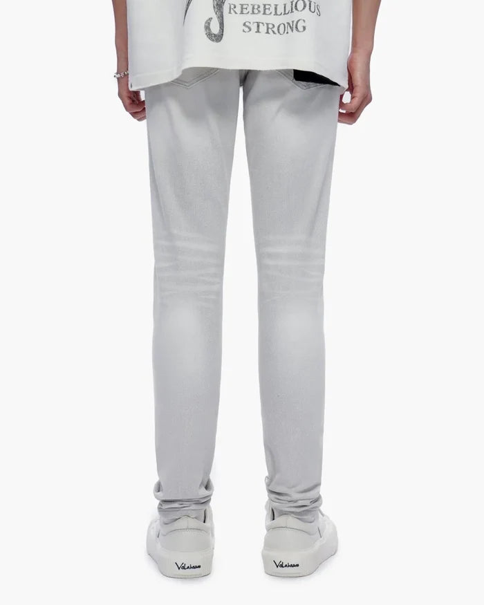 VALABASAS MR. FLEX SNOW GREY SKINNY JEANS