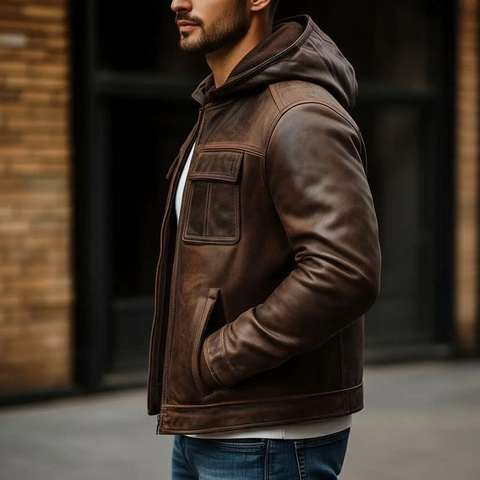 Vigilante Jacket Nappa Leather