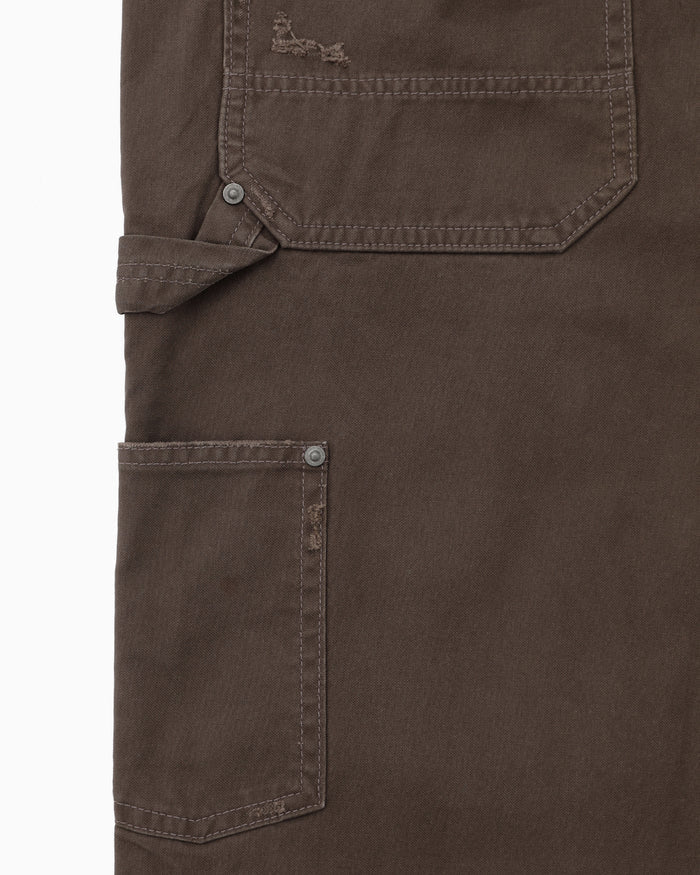 Washed Carpenter Pant Brown