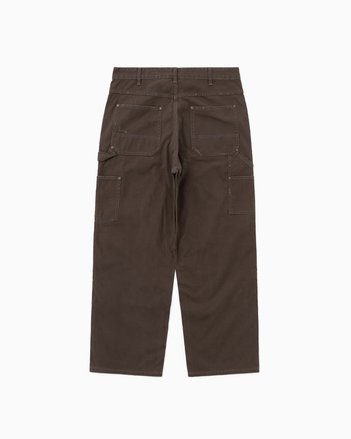 Washed Carpenter Pant Brown
