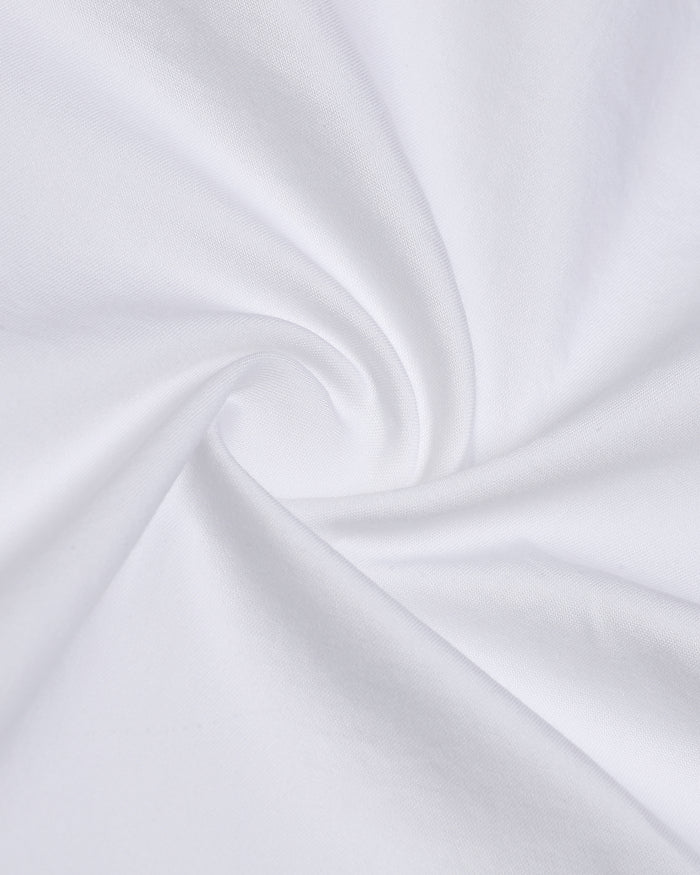 White Solid Shirt - Zento