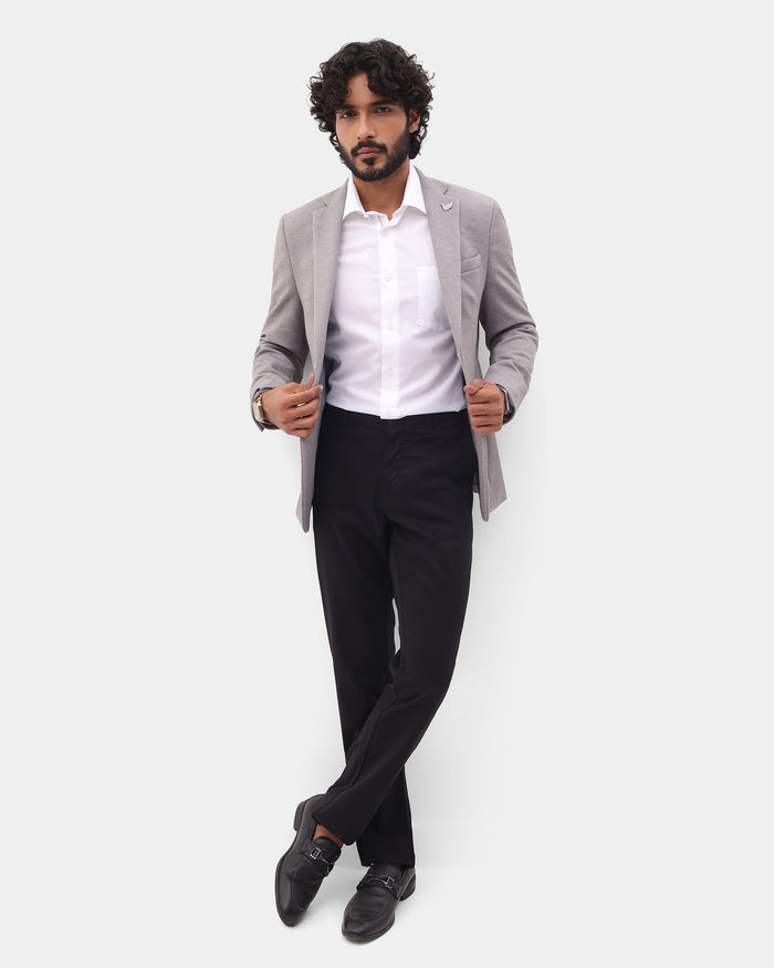 White Textured Shirt - Stilon