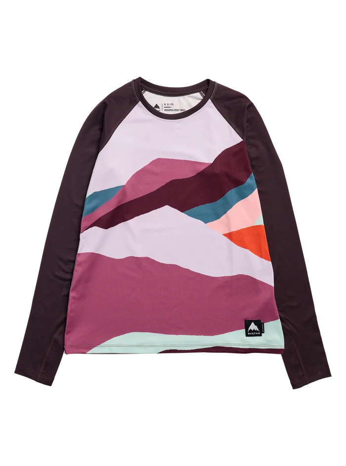 Product image of Women's Burton Roadie Base Layer Tech T-Shirt[Variant:Horizon / Bear Hug Brown]