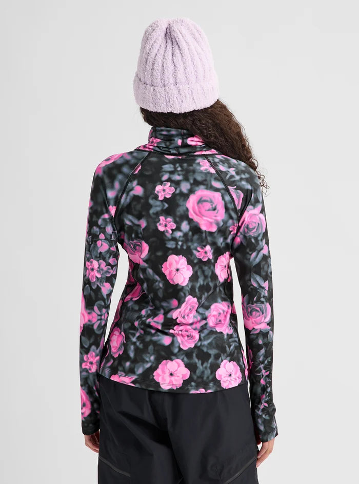 Product image of Women's Burton Synthetic Midweight Base Layer Long Neck[Variant:Shockwave Floral]