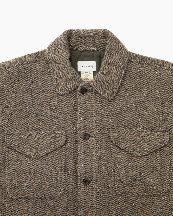 Wool Timber Jacket Brown