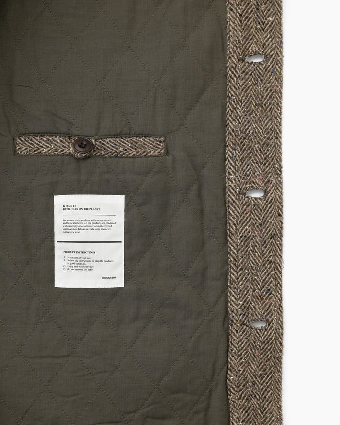 Wool Timber Jacket Brown